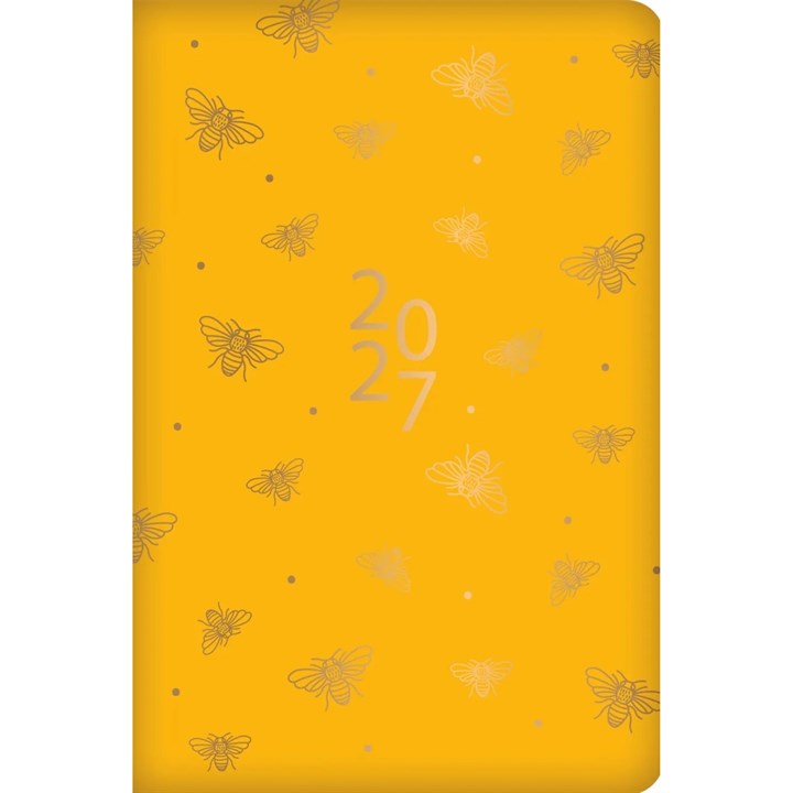 Bees & Honeycomb A7 Diary 2027