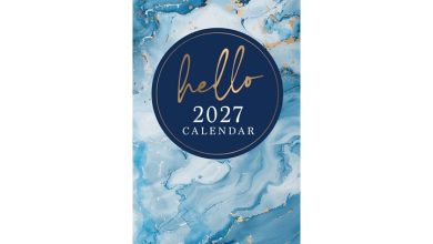 Hello Slim Calendar 2027
