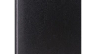 Black Hardback Day To View Appointment A4 Diary 2027