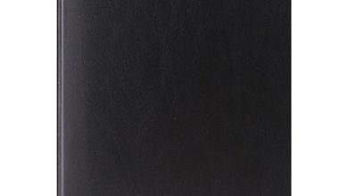Black Hardback Day To View A4 Diary 2027