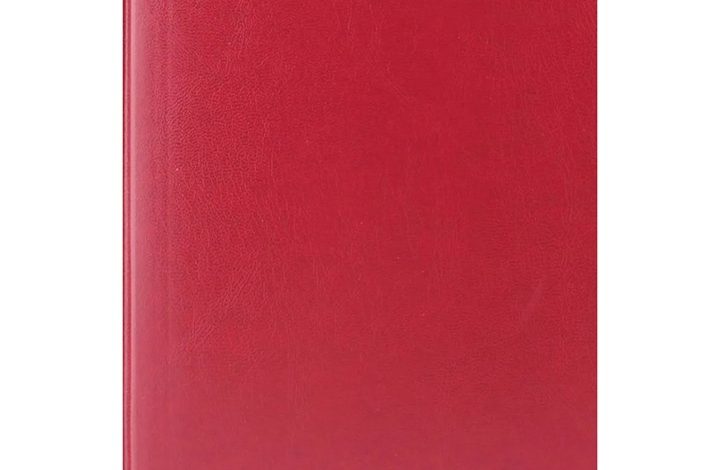 Red Hardback Day To View A4 Diary 2027