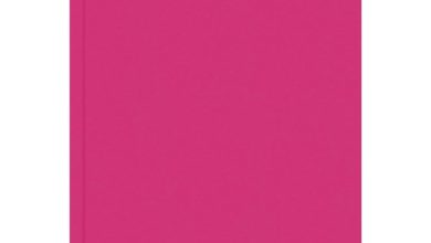 Pink Hardback Day To View A4 Diary 2027