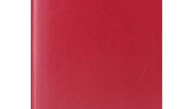Dark Red Hardback Week To View A4 Diary 2027