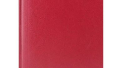 Red Hardback Day To View A5 Diary 2027