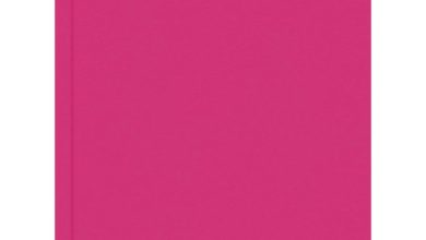 Pink Hardback Day To View A5 Diary 2027