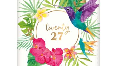 Hummingbird Tropical Day To View A6 Diary 2027