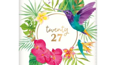 Hummingbird Day To View A5 Diary 2027