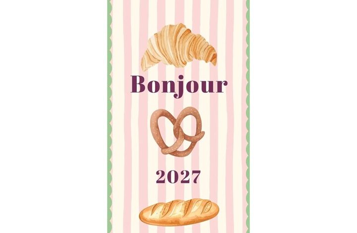 Bonjour Slim Planner Slim Planner 2027