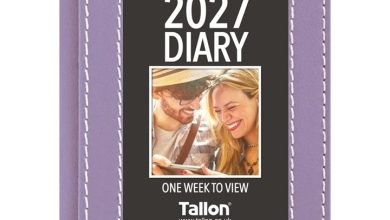 Purple Photo Album A7 Diary 2027