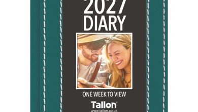 Green Photo Album A7 Diary 2027
