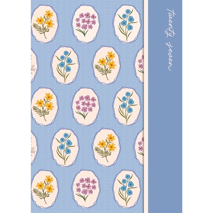 Floral Spots Family Planner A5 Diary 2027
