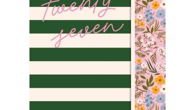Stripes Family Planner A5 Diary 2027