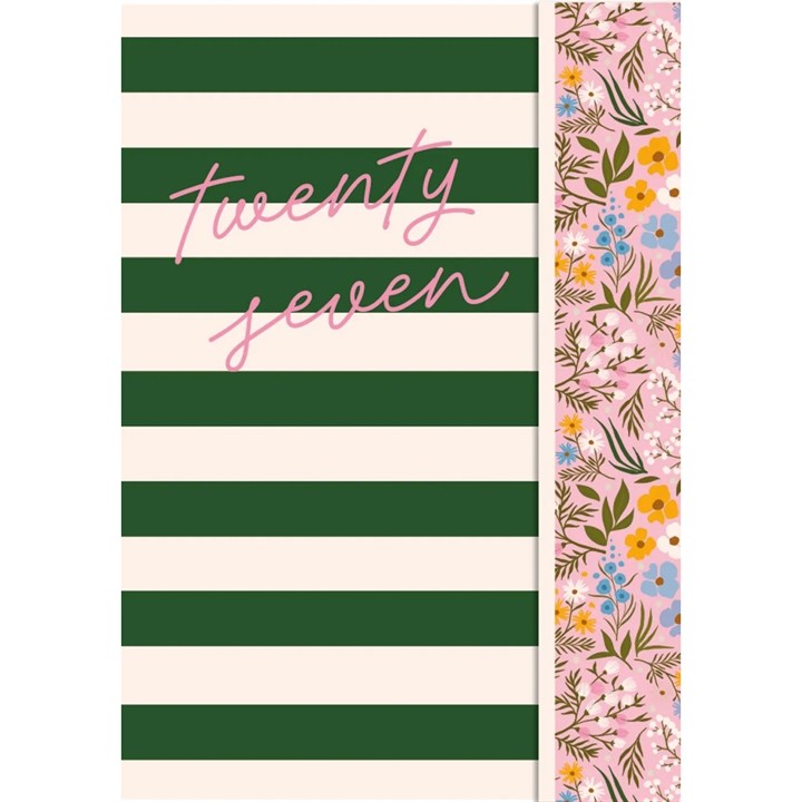Stripes Family Planner A5 Diary 2027