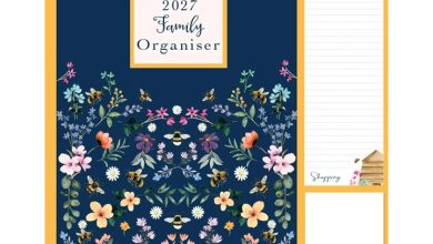 Bees & Flowers Family Organiser 2027