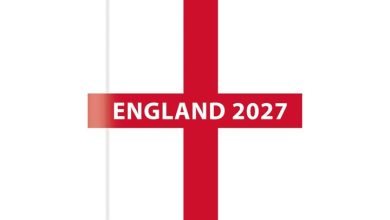 England Flag Slim Diary 2027