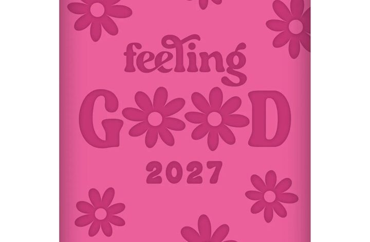Pink Feeling Good A7 Diary 2027