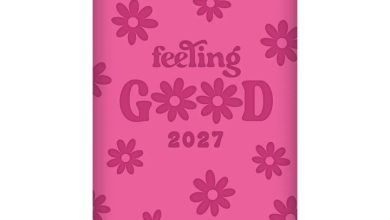Pink Feeling Good Slim Diary 2027