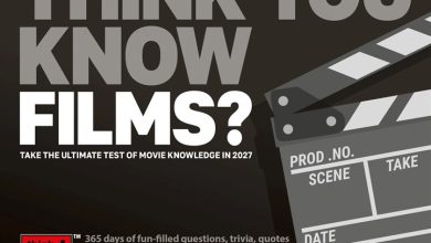 Think You Know Films? Desk Calendar 2027