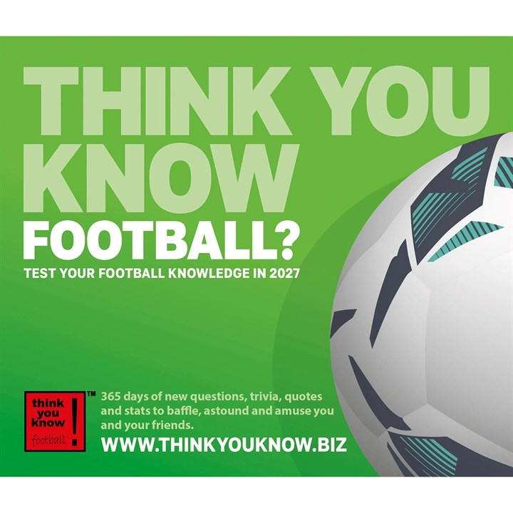 Think You Know Football? Desk Calendar 2027