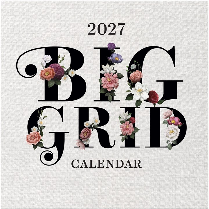 Big Grid, Floral Calendar 2027