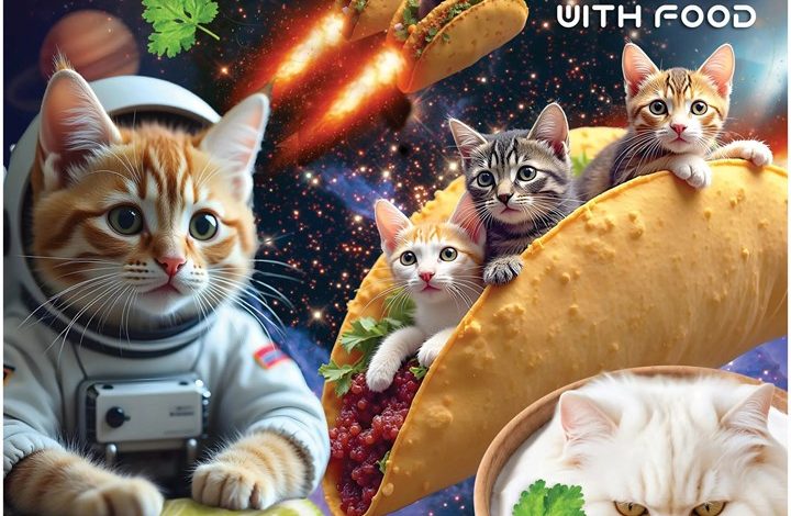 Space Cats Calendar 2027