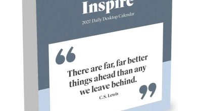 Inspire Desk Calendar 2027