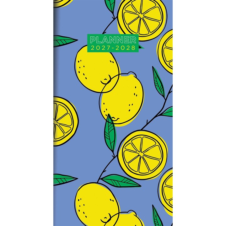 Lemon Monthy Slim Diary 2027 – 2028