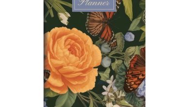 Vintage Blooms Monthly Slim Diary 2027 - 2028