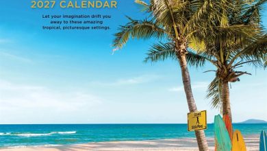 Tropical Escapes Calendar 2027