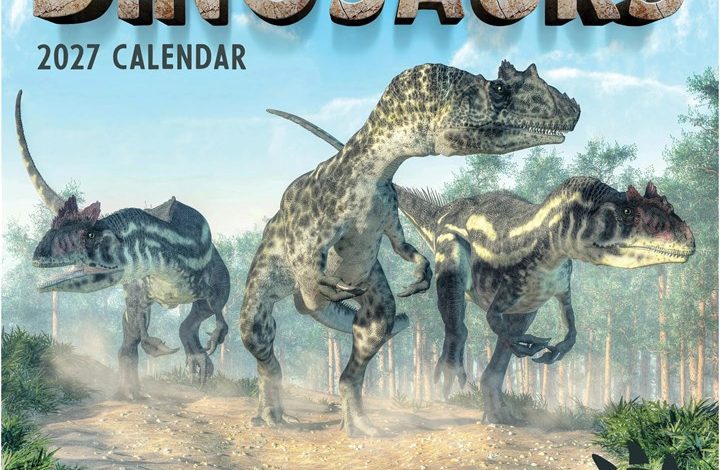 Dinosaurs Calendar 2027