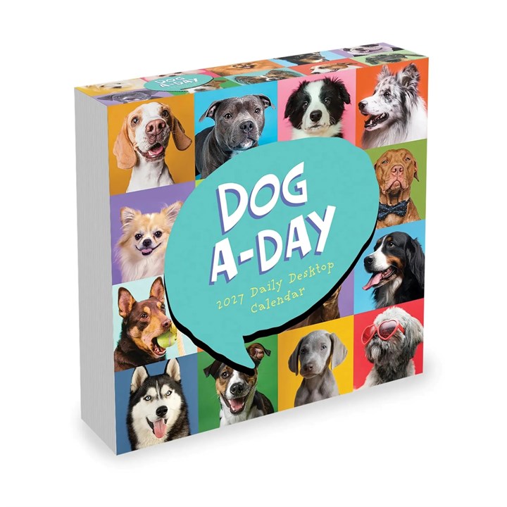 Dog A Day Desk Calendar 2027