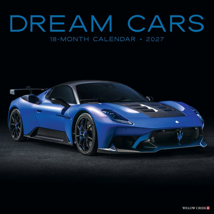 Dream Cars Calendar 2027