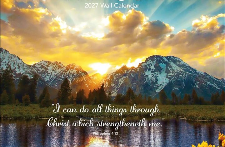 Bible Verses Mini Calendar 2027