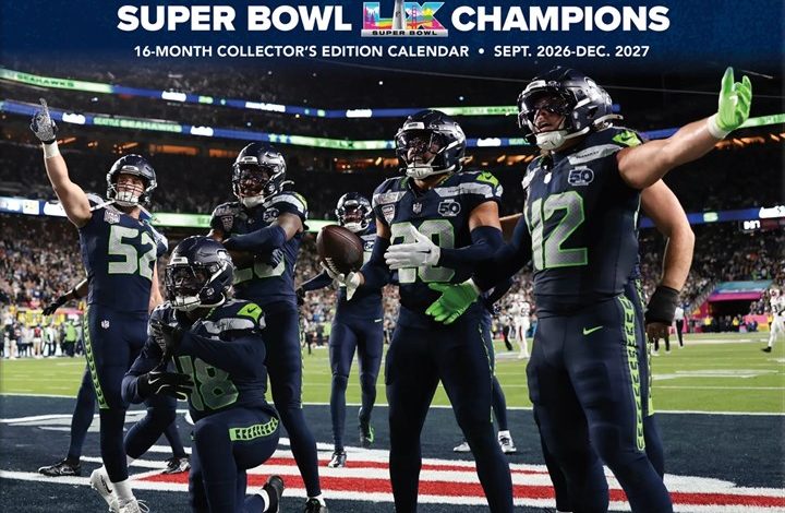 Seattle Seahawks NFL Calendar 2027