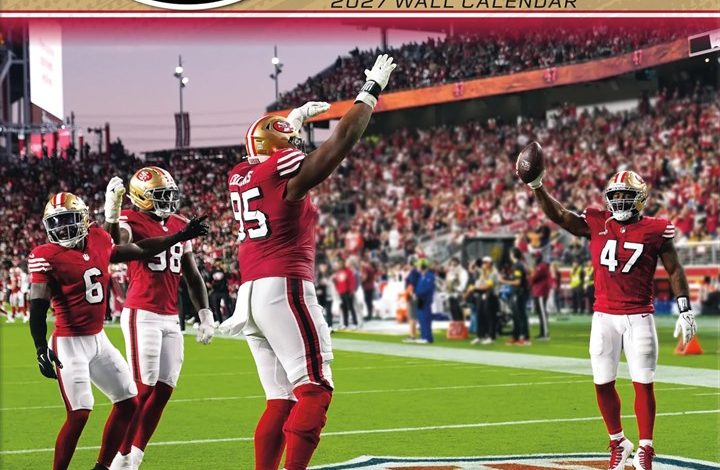 San Francisco 49ers NFL Calendar 2027