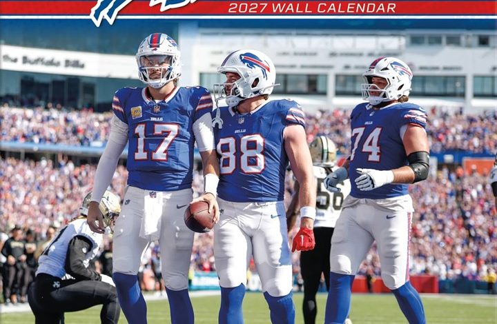 Buffalo Bills NFL Calendar 2027
