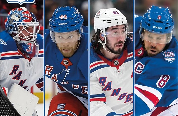 New York Rangers NHL Calendar 2027