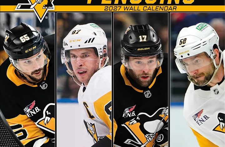 Pittsburgh Penguins NHL Calendar 2027