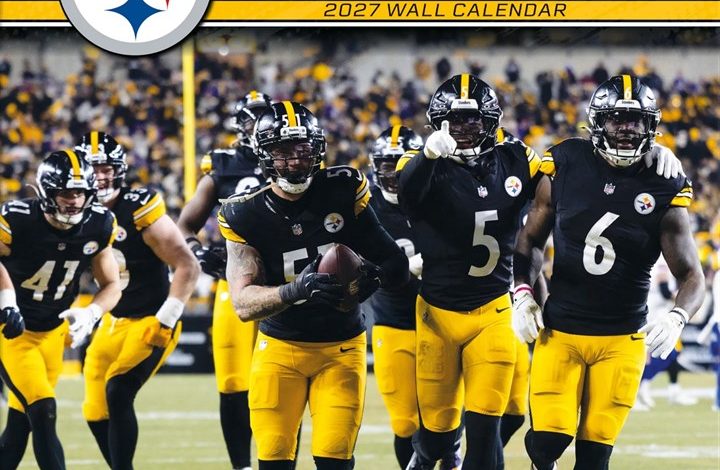 Pittsburgh Steelers NFL Calendar 2027