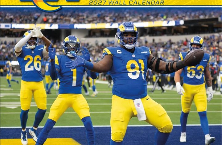 Los Angeles Rams NFL Calendar 2027