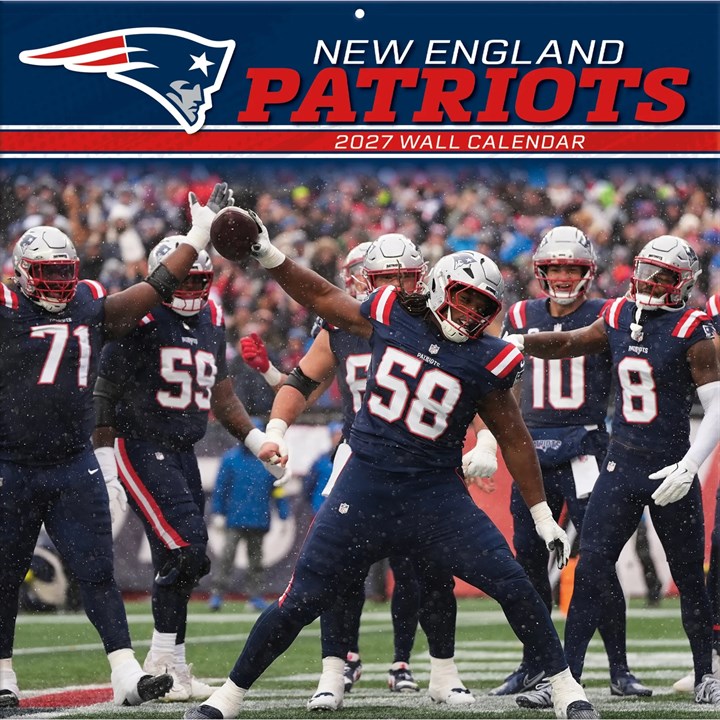 New England Patriots NFL Calendar 2027