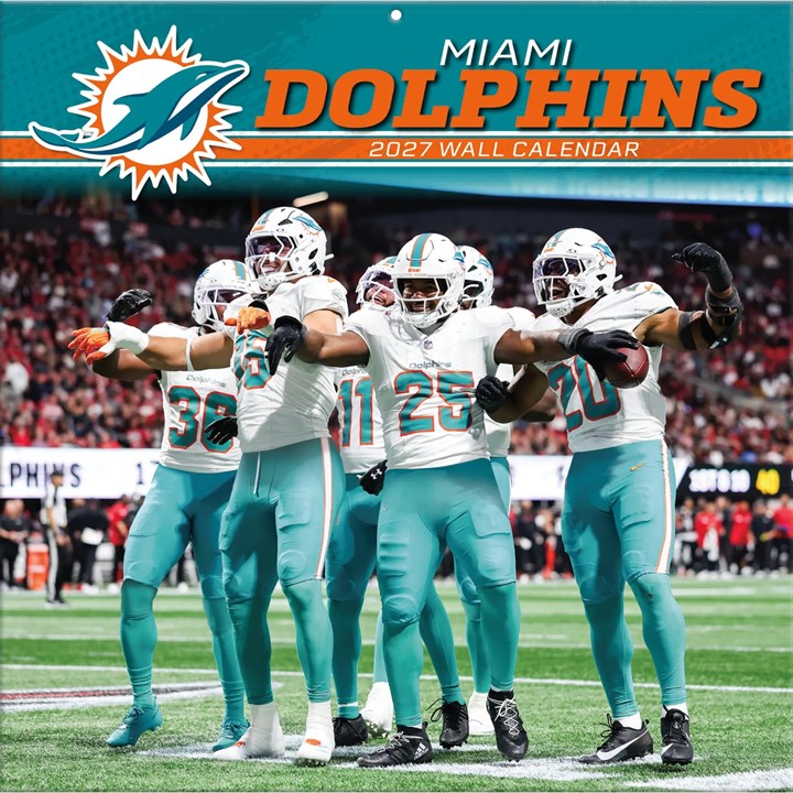 Miami Dolphins NFL Calendar 2027