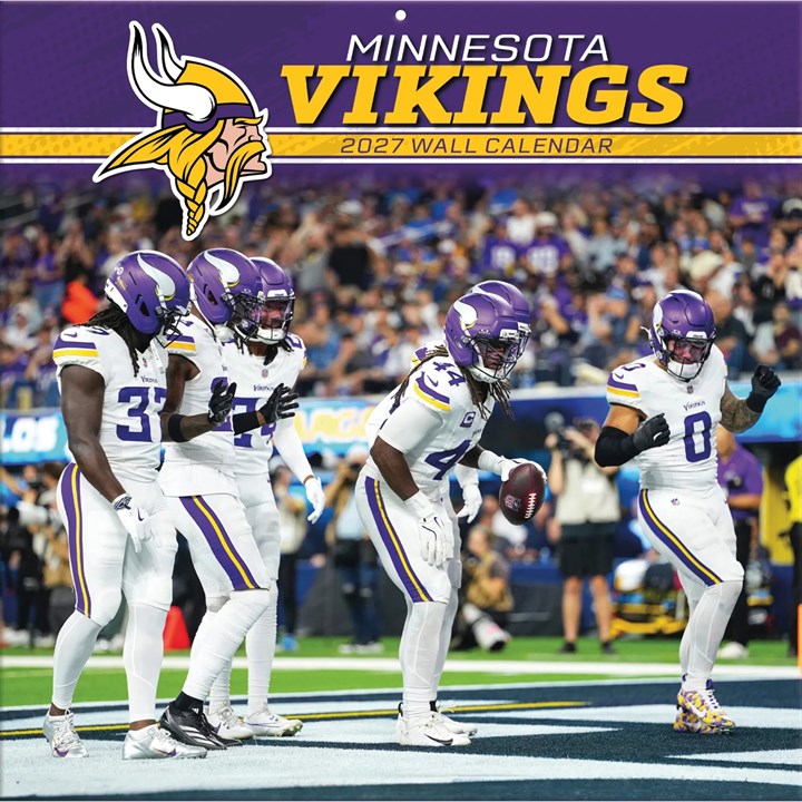 Minnesota Vikings NFL Calendar 2027