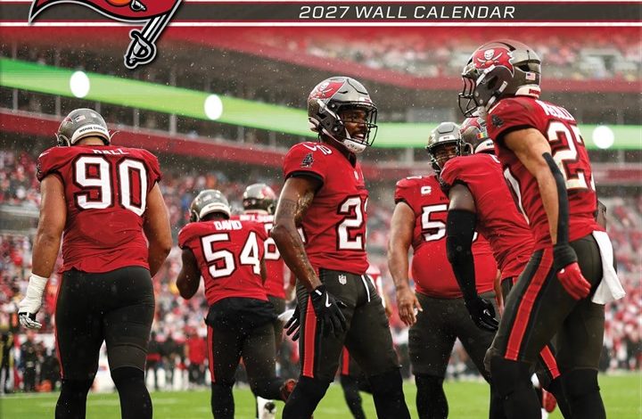 Tampa Bay Buccaneers NFL Calendar 2027