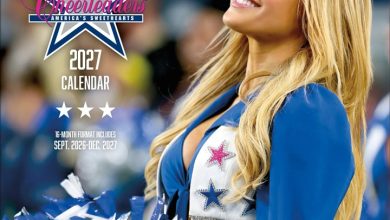 Dallas Cowboys Cheerleaders Calendar 2026 - 2027