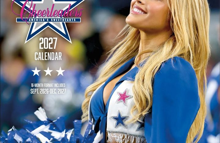 Dallas Cowboys Cheerleaders Calendar 2026 - 2027