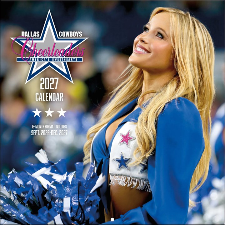 Dallas Cowboys Cheerleaders Calendar 2026 – 2027