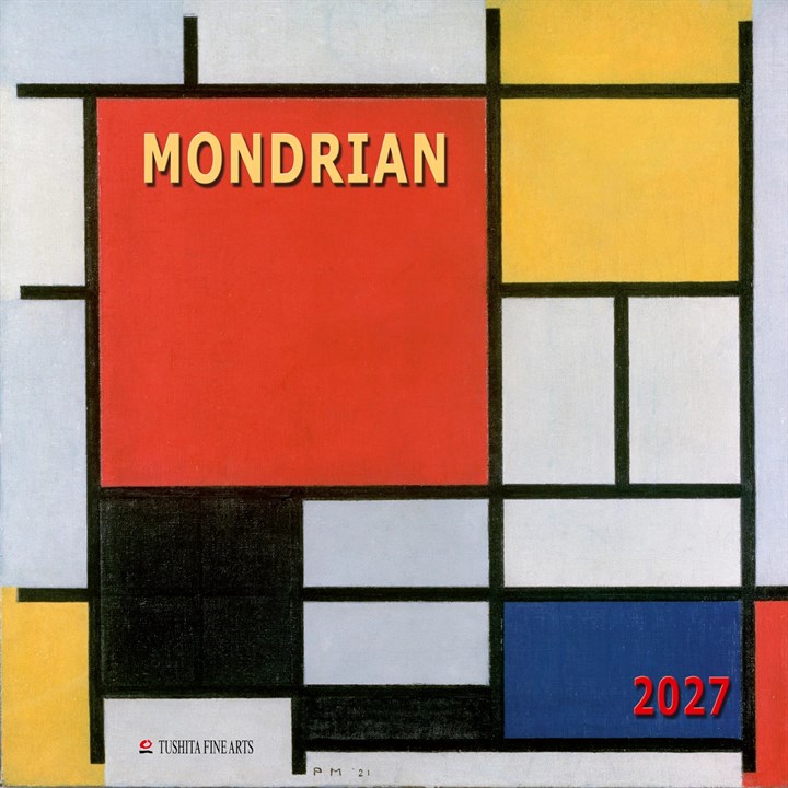 Piet Mondrian Calendar 2027