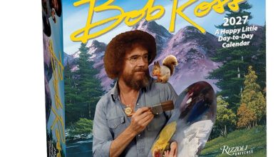 Bob Ross Desk Calendar 2027
