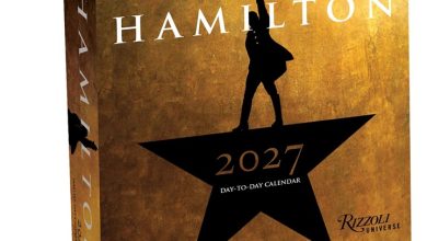 Hamilton Desk Calendar 2027